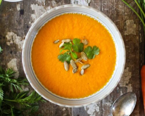 Carrot Orange Ginger Soup