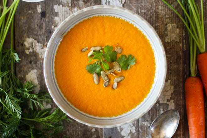 Carrot Orange Ginger Soup